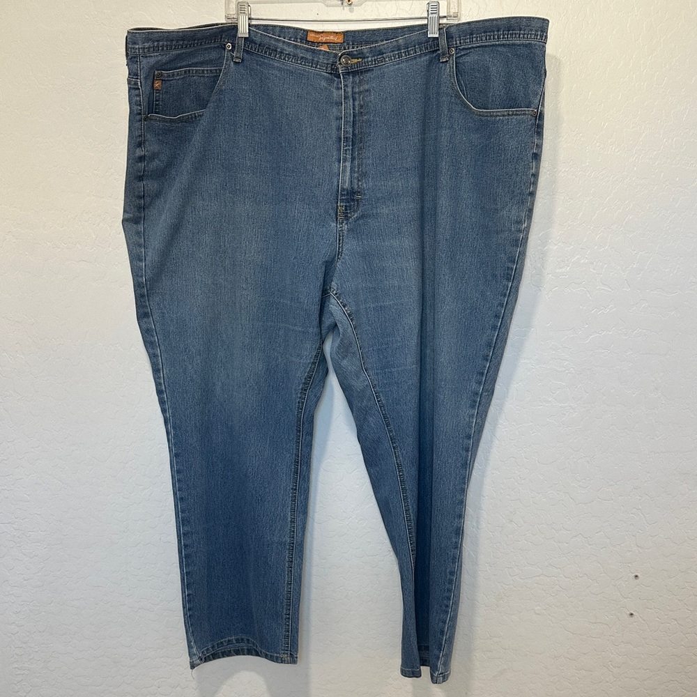Liz&me plus size 30W Signature women’s Straight Leg Denim Jeans Blue wash‎ 90s